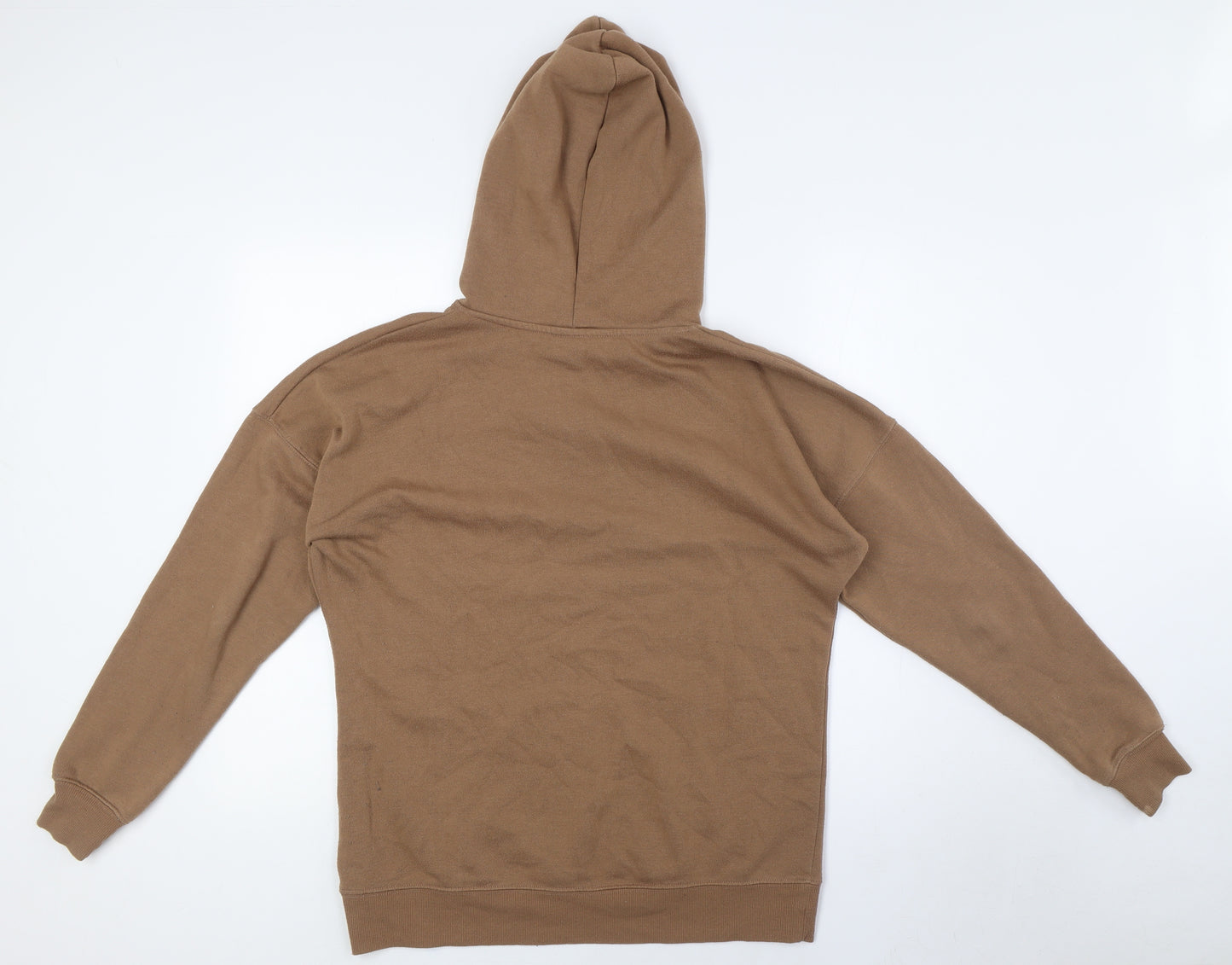 New Look Womens Brown Polyester Pullover Hoodie Size S