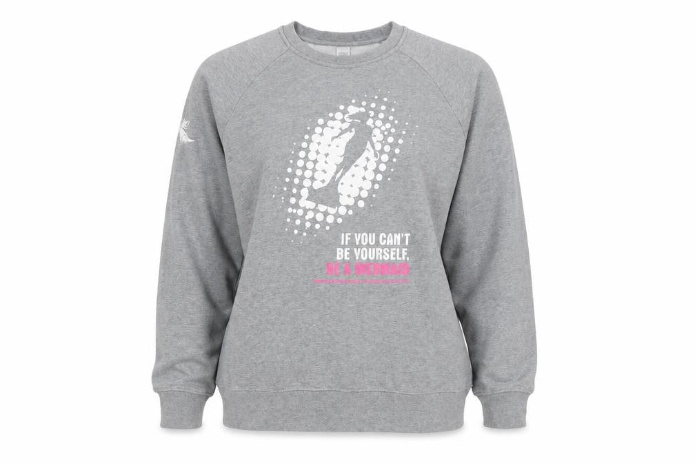 as Womens Grey Polyester Pullover Sweatshirt Size XS