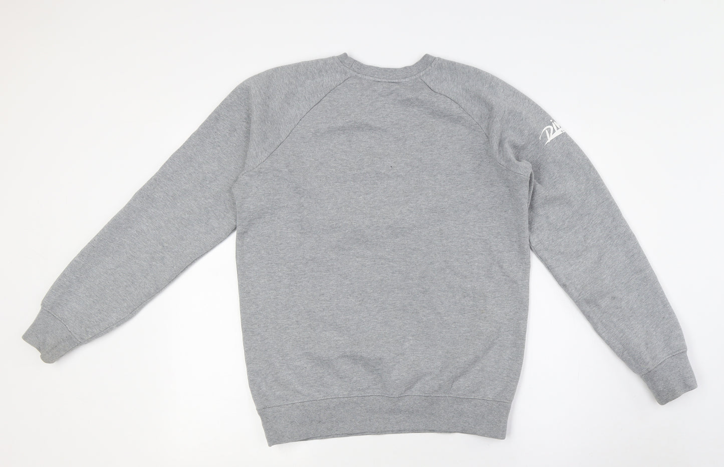 as Womens Grey Polyester Pullover Sweatshirt Size XS