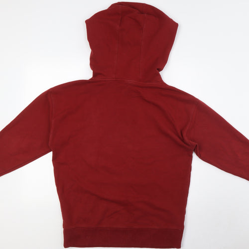 IVY PARK Mens Red Cotton Pullover Hoodie Size S