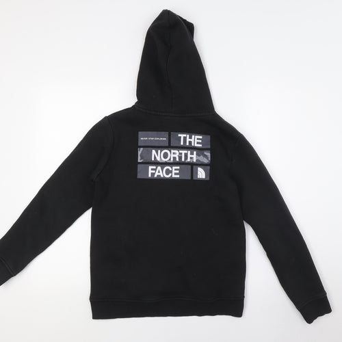 The North Face Boys Black Cotton Pullover Hoodie Size XL