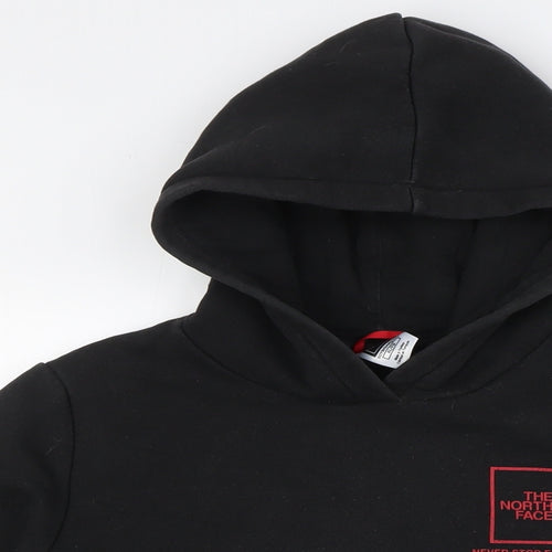 The North Face Boys Black Cotton Pullover Hoodie Size XL