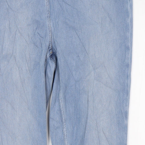 NEXT Womens Blue Cotton Jegging Jeans Size 14 L27 in Regular