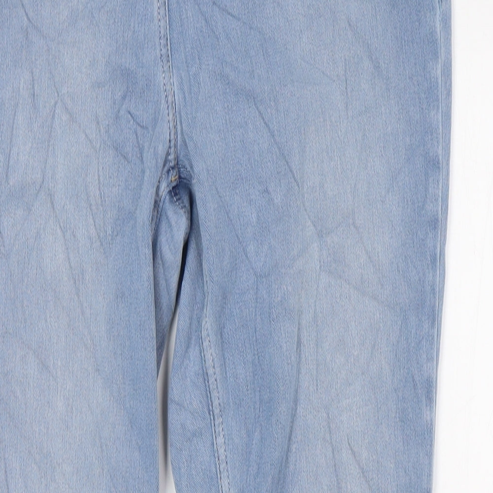 NEXT Womens Blue Cotton Jegging Jeans Size 14 L27 in Regular