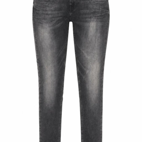 M&S Womens Grey Cotton Skinny Jeans Size 12 L27 in Regular