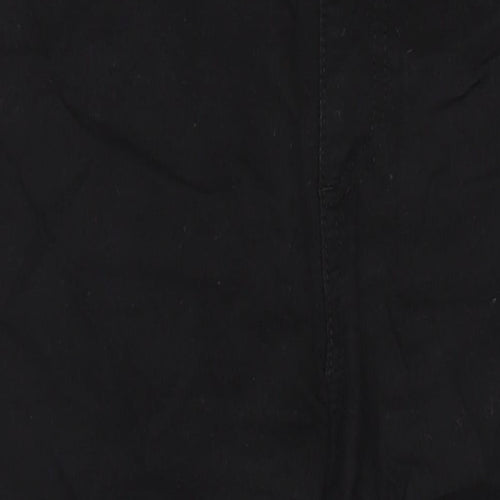M&S Womens Black Cotton Jegging Jeans Size 16 L27 in Regular