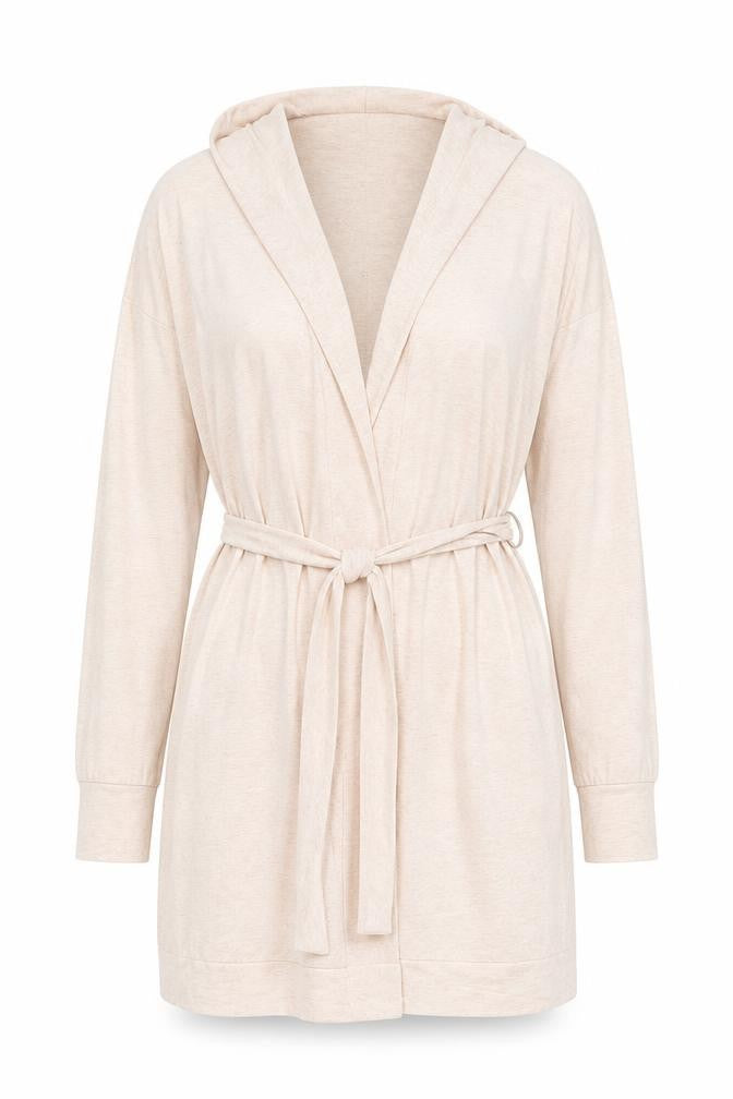 Dorothy Perkins Womens Pink Solid Polyester Top Robe Size M Tie