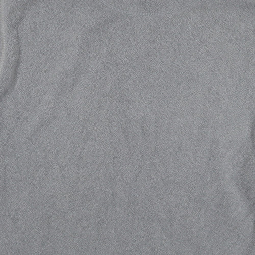 Active Womens Grey Polyester Pullover Sweatshirt Size S Pullover