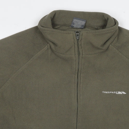 Trespass Womens Green Polyester Pullover Sweatshirt Size M Pullover