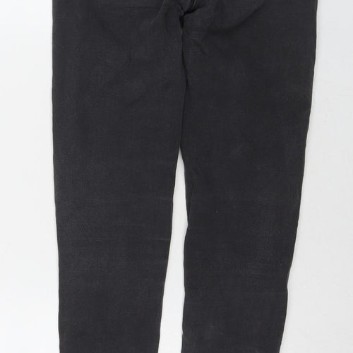Oasis Womens Grey Cotton Skinny Jeans Size 8 L29 in Regular Zip