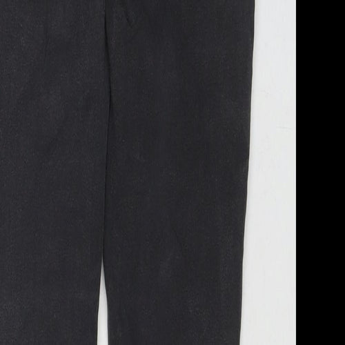 Oasis Womens Grey Cotton Skinny Jeans Size 8 L29 in Regular Zip
