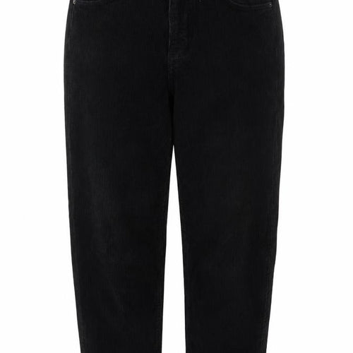 BDG Womens Black Cotton Trousers Size 28 in L30 in Regular Zip - Mom