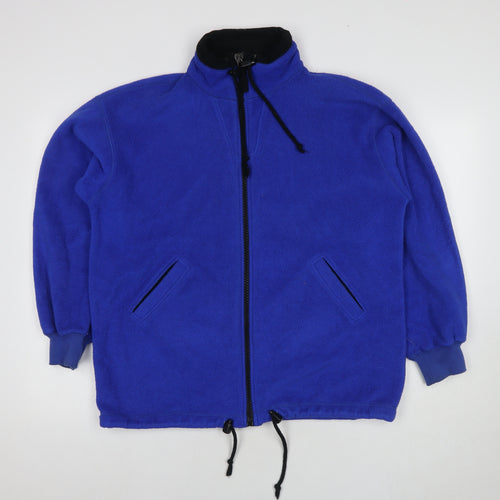 Marks and Spencer Womens Blue Jacket Size 12 Zip