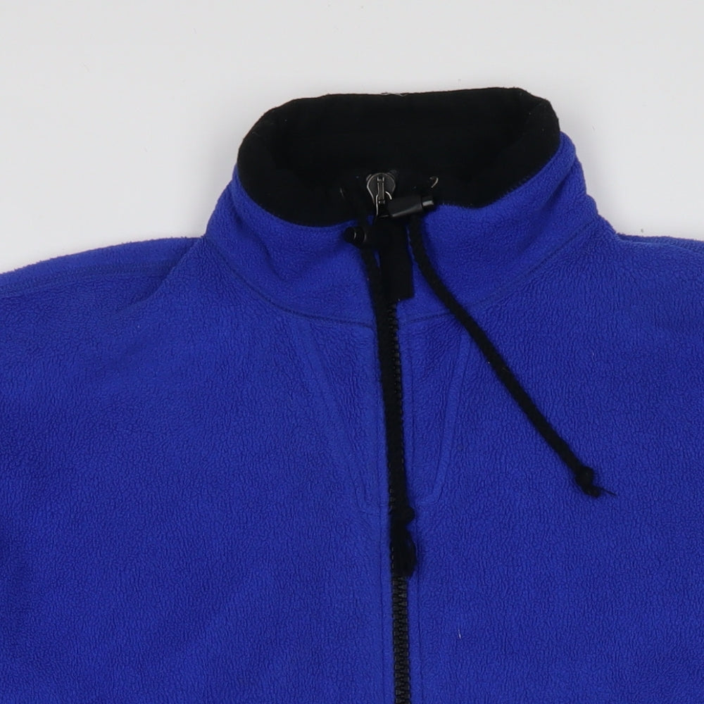 Marks and Spencer Womens Blue Jacket Size 12 Zip