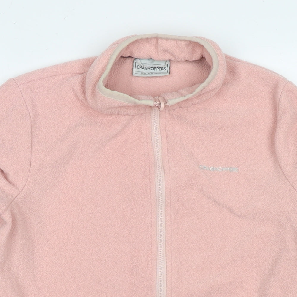 Craghoppers Womens Pink Jacket Size 10 Zip
