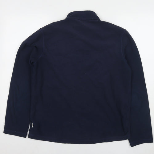 Quechua Mens Blue Polyester Pullover Sweatshirt Size L
