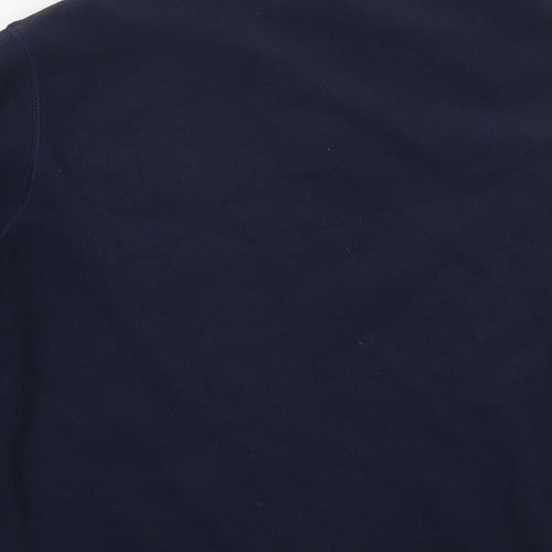 Quechua Mens Blue Polyester Pullover Sweatshirt Size L