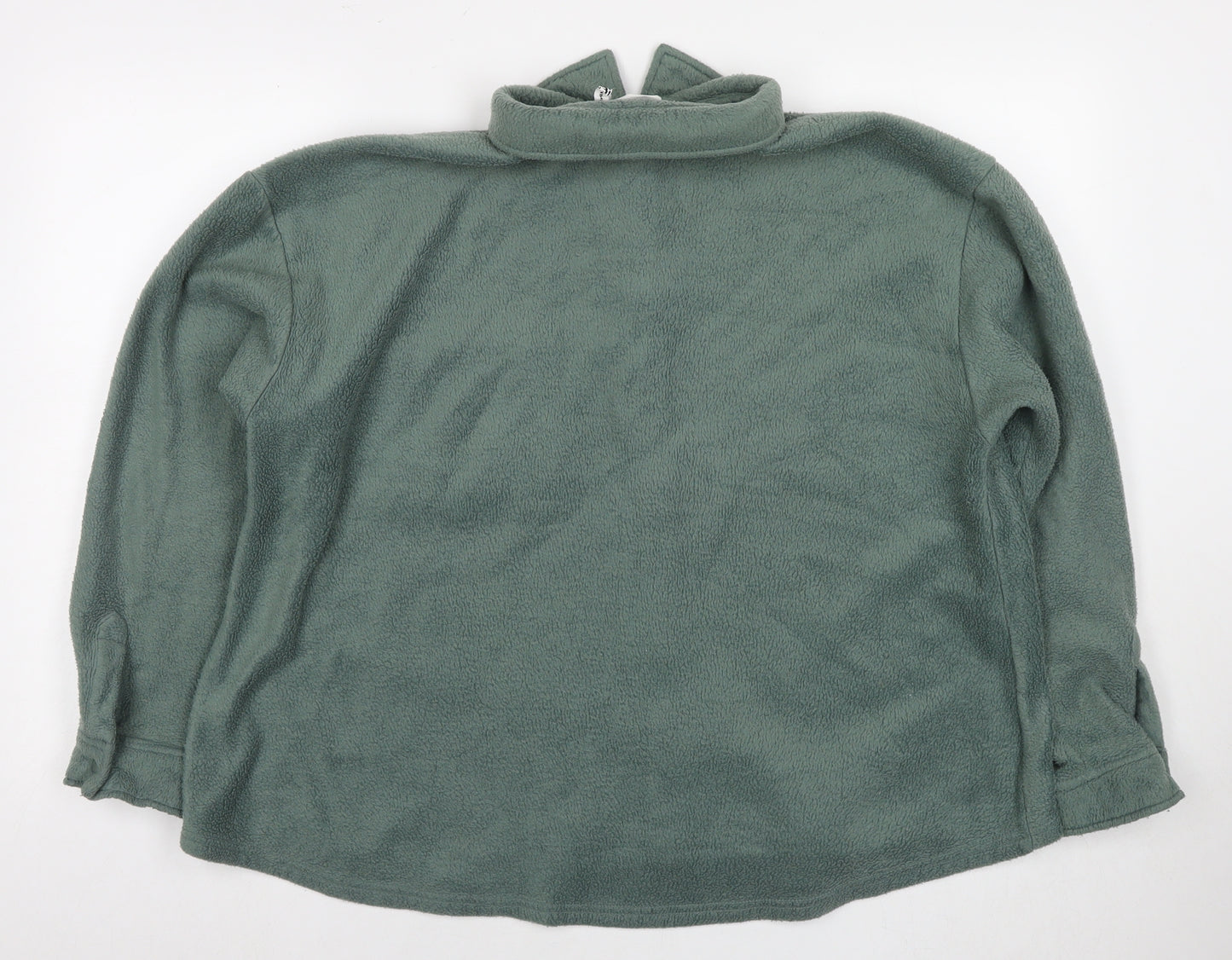 ASOS Womens Green Jacket Size 16 Snap