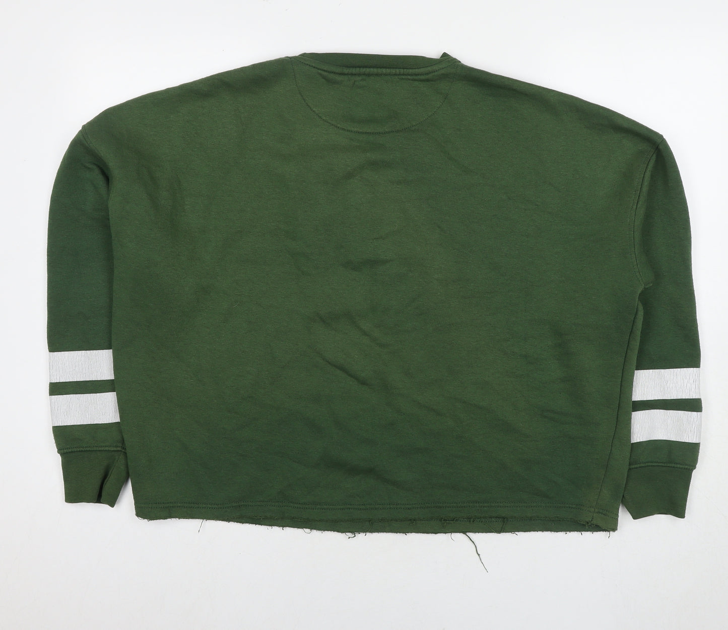 Genetic Apparel Womens Green Cotton Pullover Sweatshirt Size M Pullover - 23