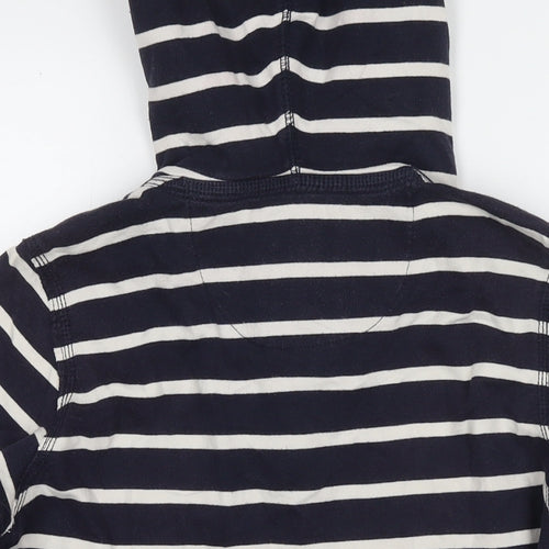 Fat Face Womens Blue Striped Cotton Pullover Sweatshirt Size 14 Pullover