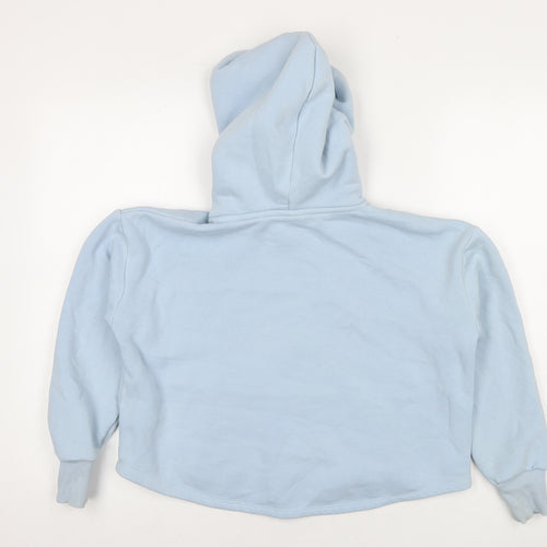 Holyfield Girls Blue Cotton Full Zip Hoodie Size 10 Years Zip - Age 10-12 Years