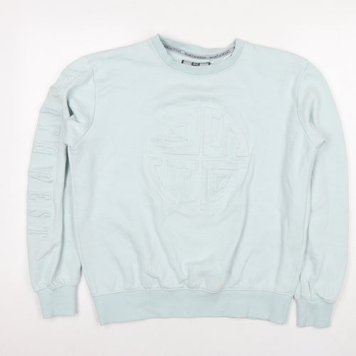 North West Mens Blue Cotton Pullover Sweatshirt Size XL - Logo