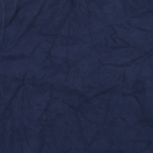 Topman Mens Blue Cotton Pullover Sweatshirt Size M