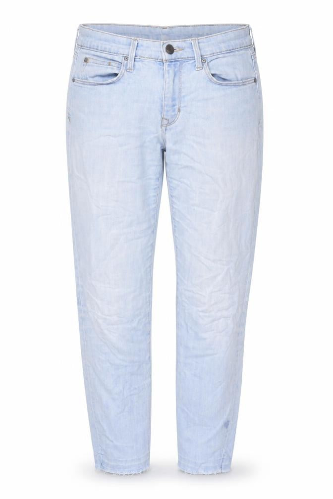 Gap Womens Blue Cotton Cropped Jeans Size 14 L27 in Regular Zip