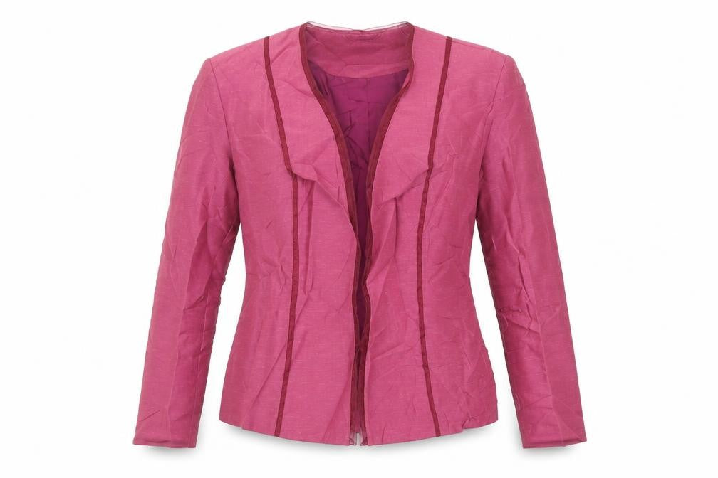 Fenn Wright Manson Womens Pink Jacket Blazer Size 10 - Open