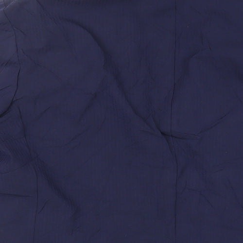 Marks and Spencer Mens Blue Polyester Jacket Blazer Size 42 Regular