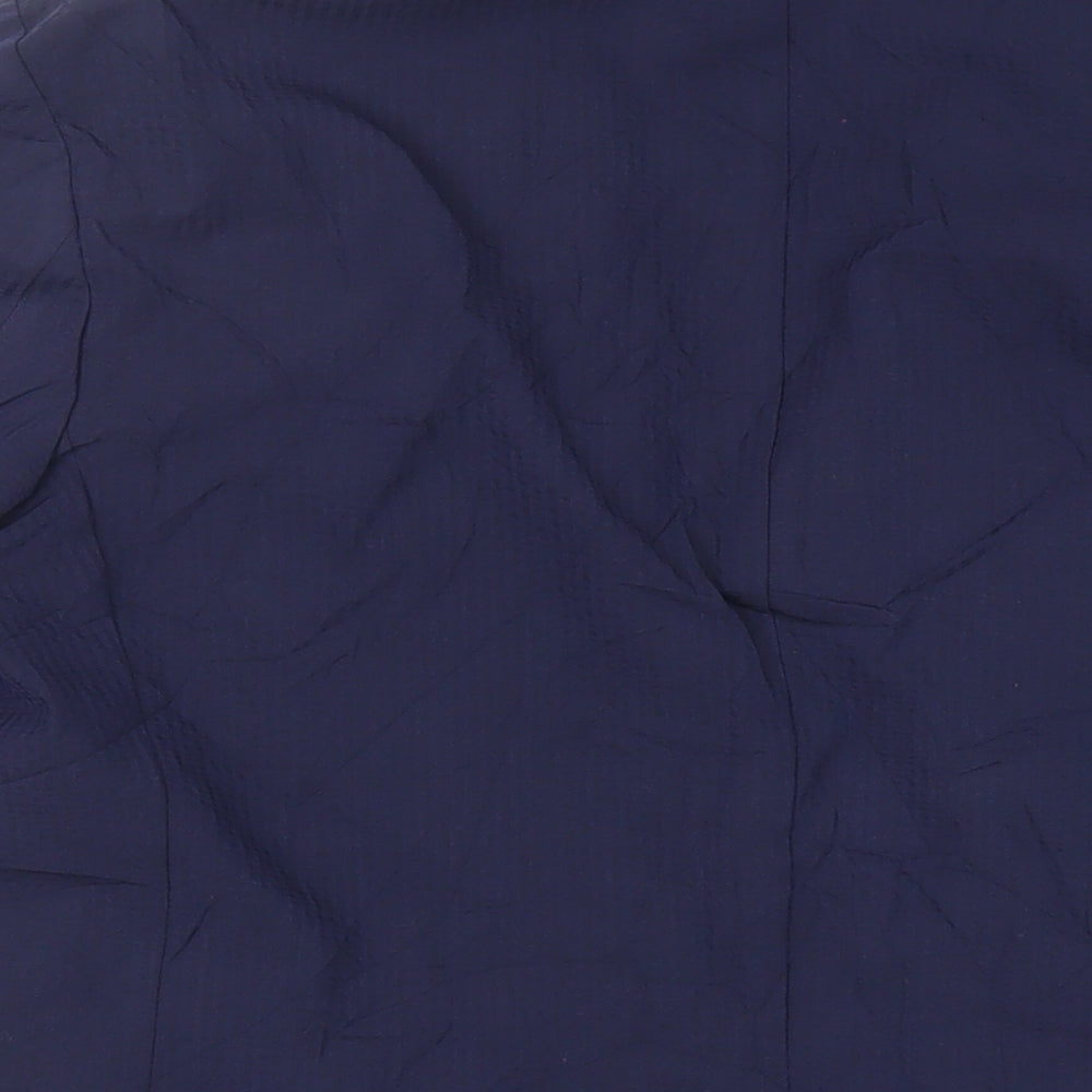 Marks and Spencer Mens Blue Polyester Jacket Blazer Size 42 Regular