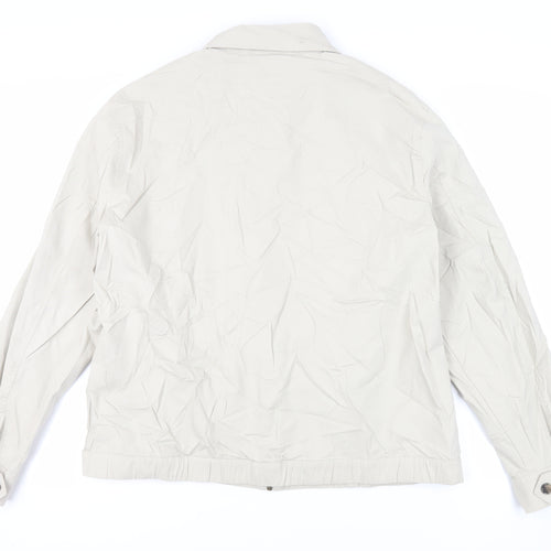 Marks and Spencer Mens Beige Jacket Size XL Zip
