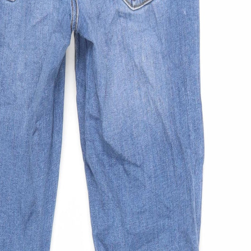 ASOS Womens Blue Cotton Skinny Jeans Size 30 in L28 in Regular Zip