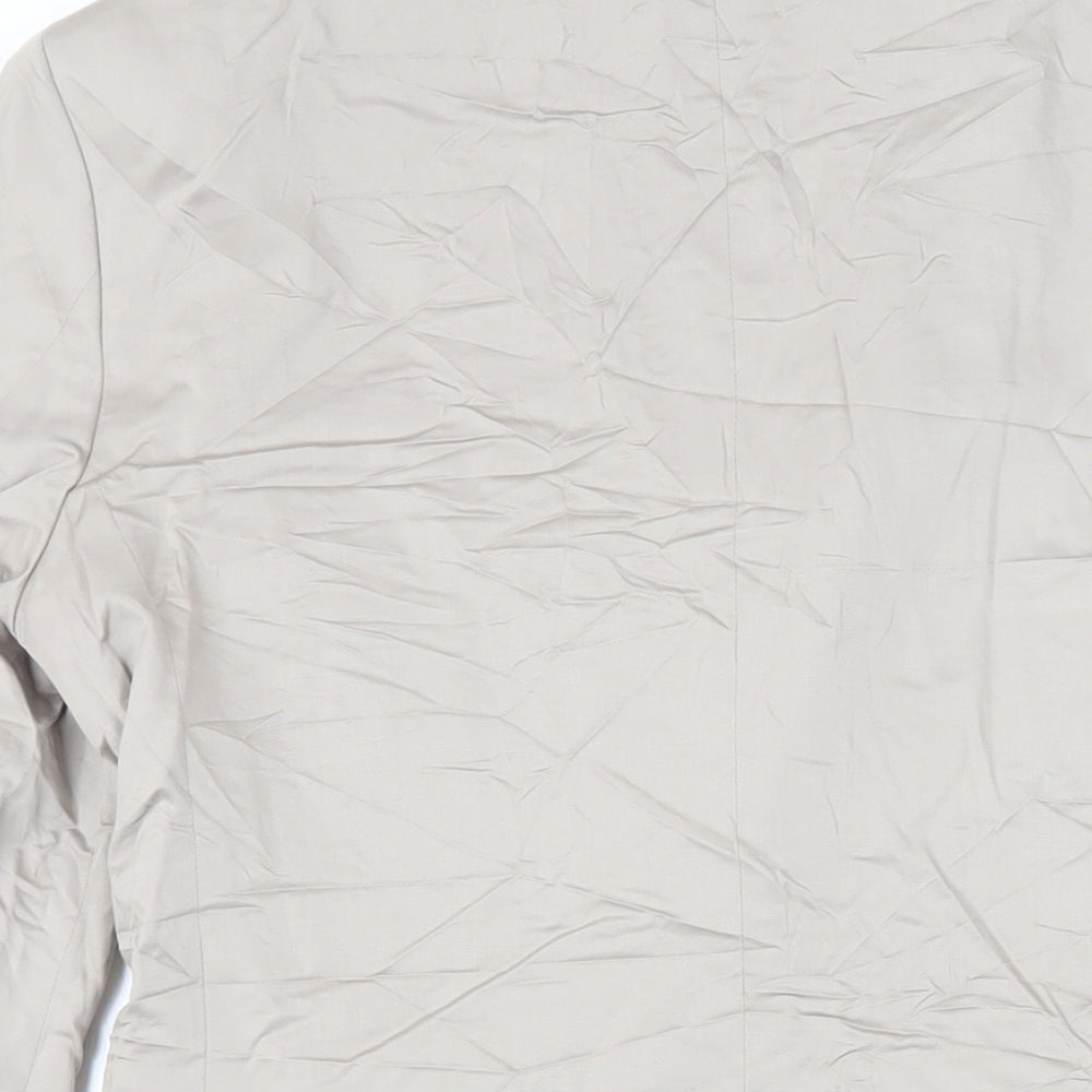 Marks and Spencer Mens Beige Cotton Jacket Blazer Size 38 Regular