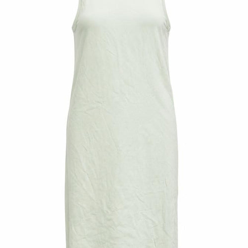Zara Womens Green Viscose Tank Dress Size XS Scoop Neck Pullover