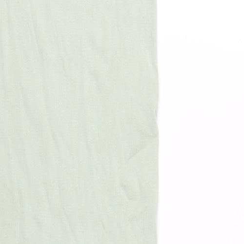 Zara Womens Green Viscose Tank Dress Size XS Scoop Neck Pullover
