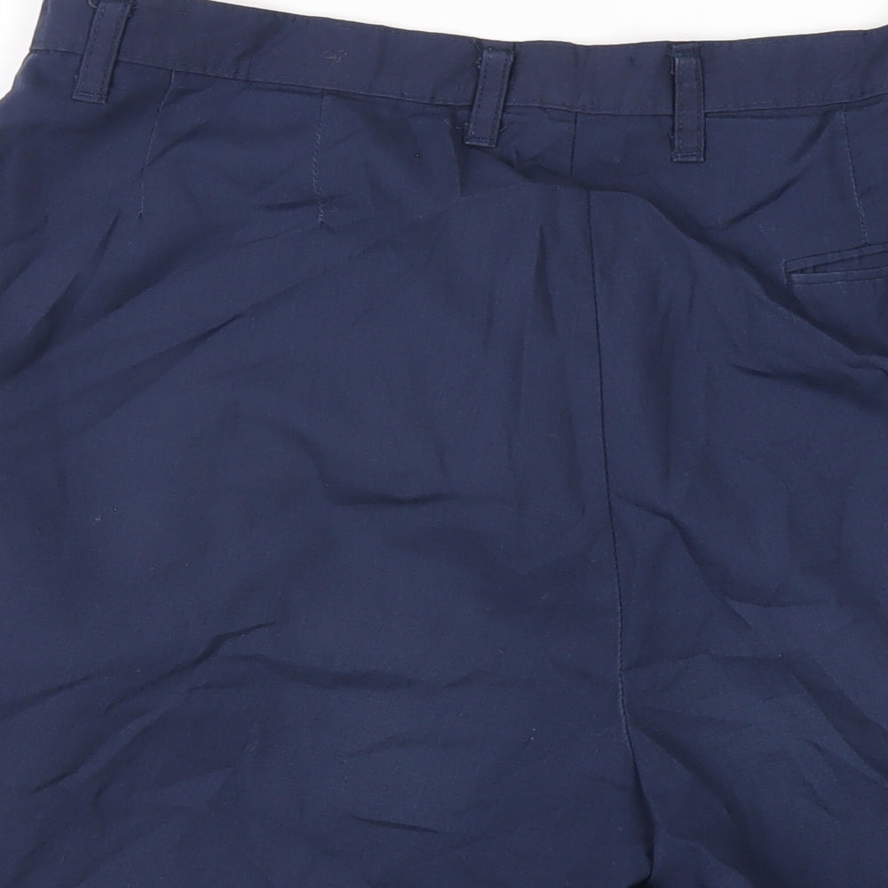 Rohan Womens Blue Polyester Bermuda Shorts Size 16 L10 in Regular Zip