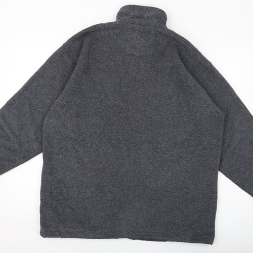 Vittorio Rossi Mens Grey Polyester Pullover Sweatshirt Size M