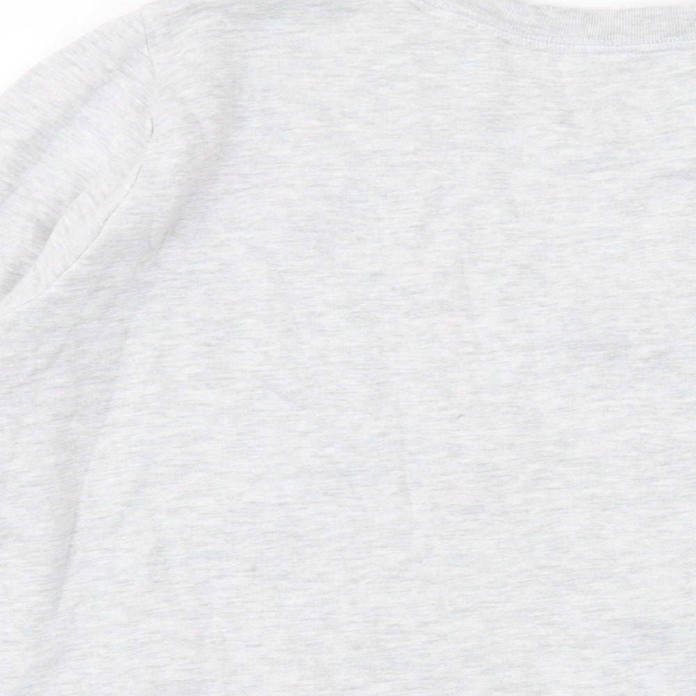 Marks and Spencer Womens Grey Cotton Pullover Sweatshirt Size 22 Pullover