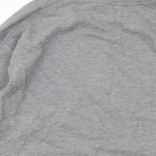 NEXT Womens Grey Cotton Pullover Sweatshirt Size XS Pullover
