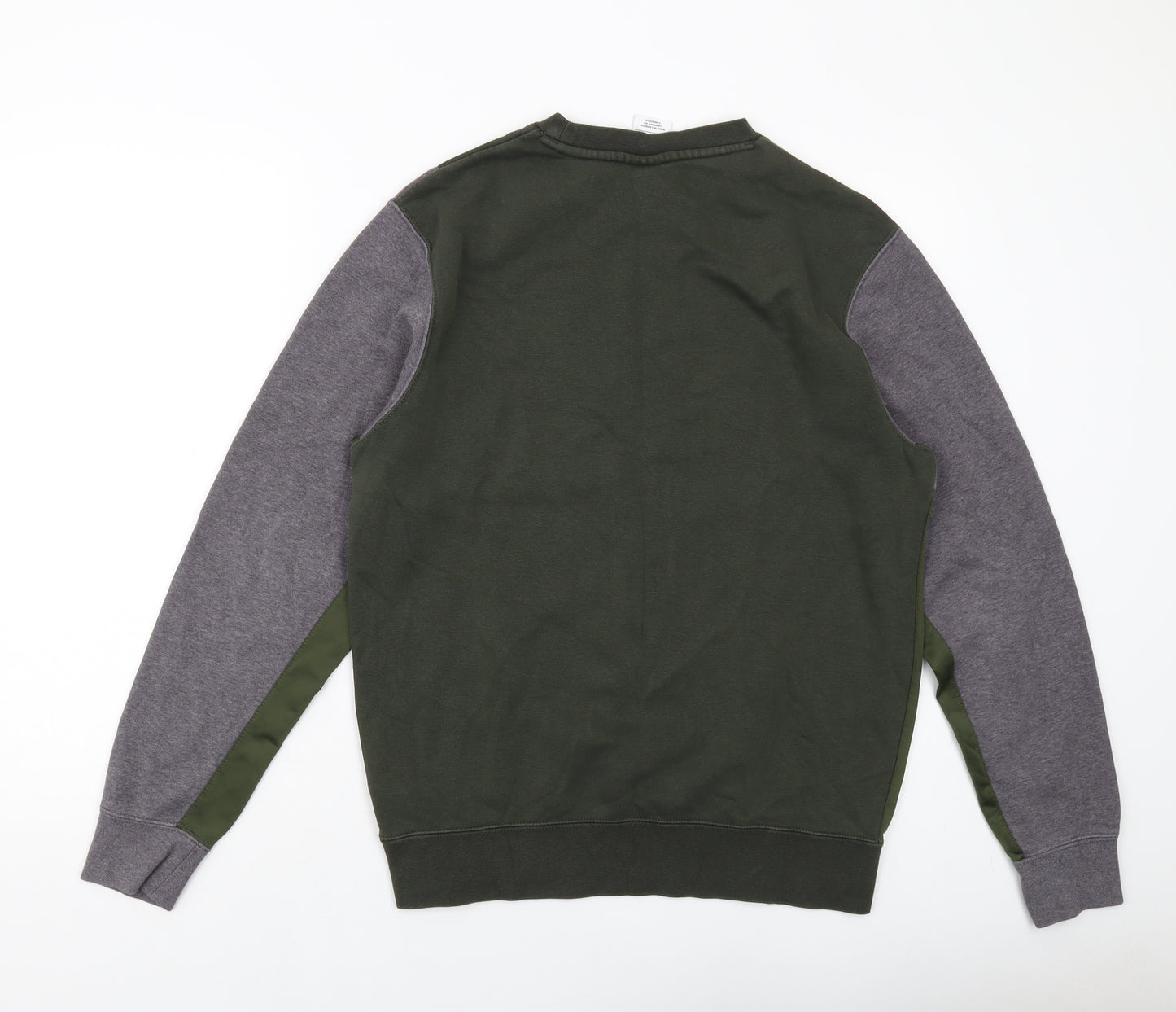 Nike Mens Green Cotton Pullover Sweatshirt Size S