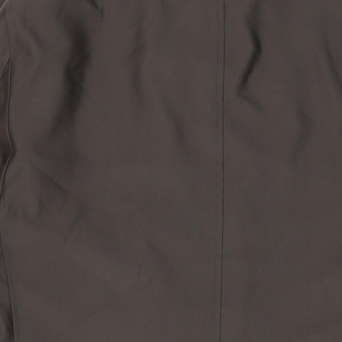 Autograph Mens Green Overcoat Coat Size L Button