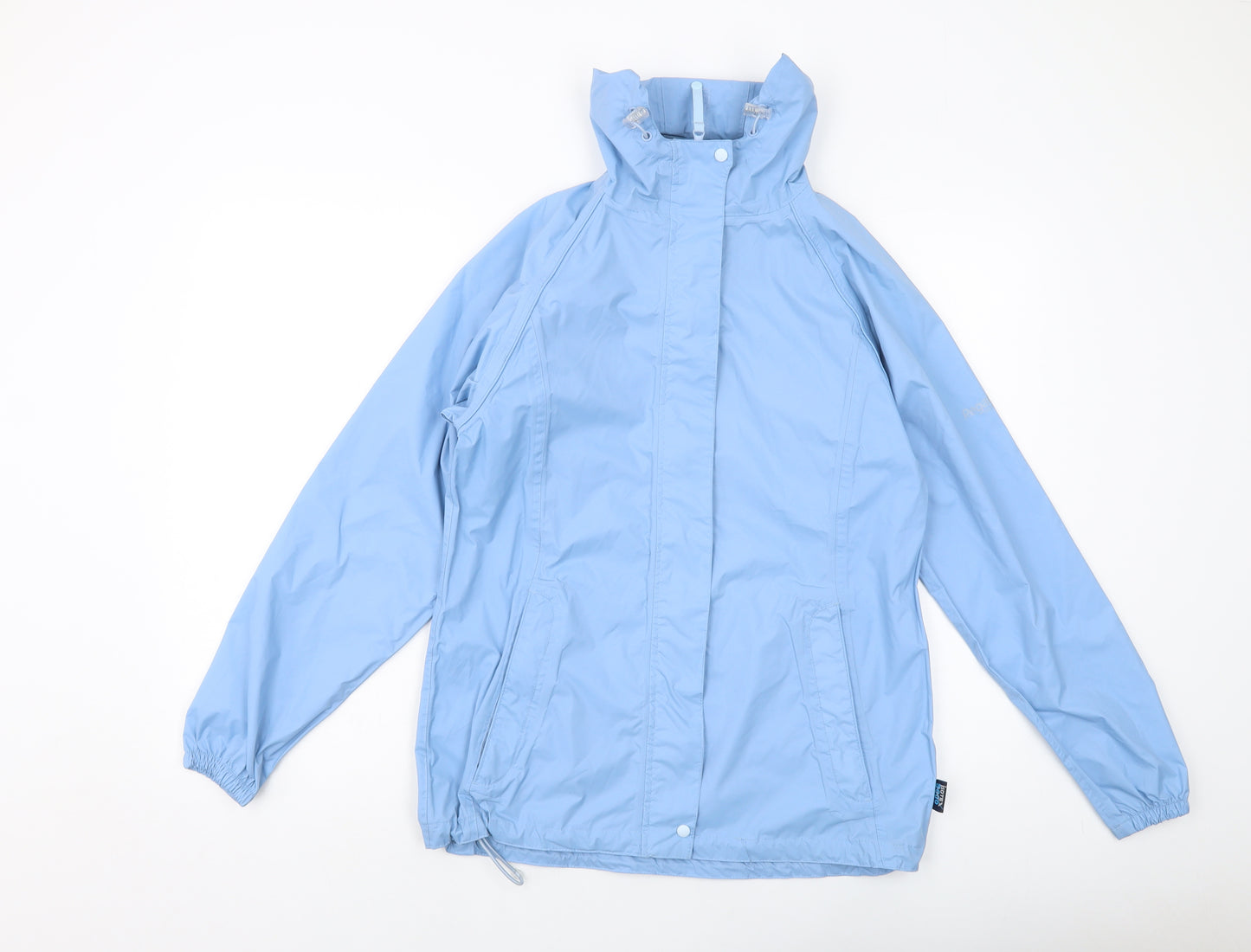 Regatta Womens Blue Ski Jacket Jacket Size 10 Zip