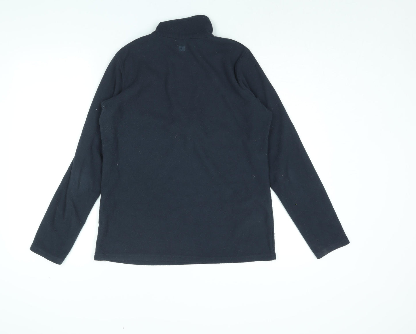 Mountain Warehouse Mens Blue Polyester Henley Sweatshirt Size M