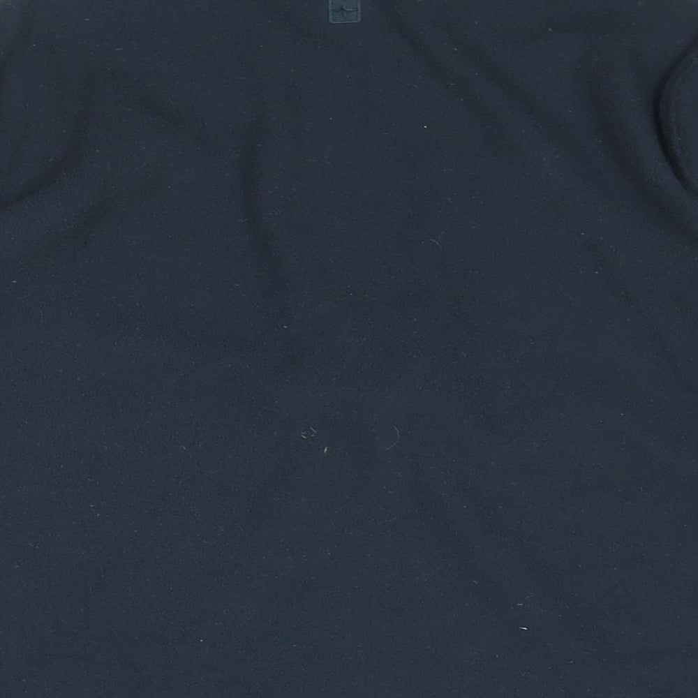 Mountain Warehouse Mens Blue Polyester Henley Sweatshirt Size M