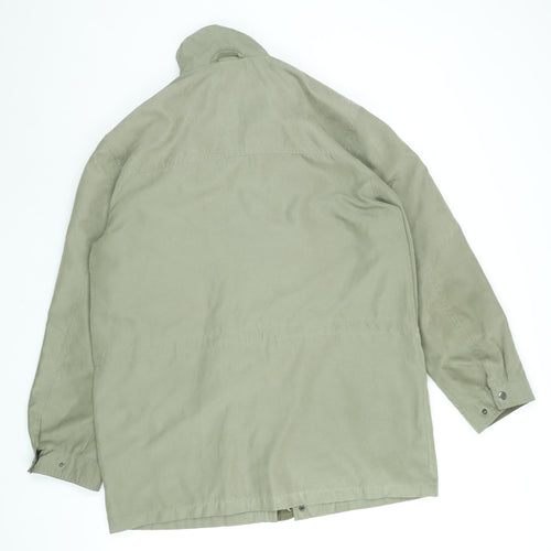 ADME Mens Green Jacket Size L Zip