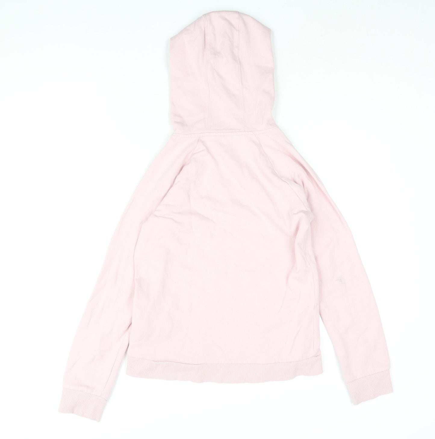 Under armour Girls Pink Polyester Pullover Hoodie Size L Pullover - Logo