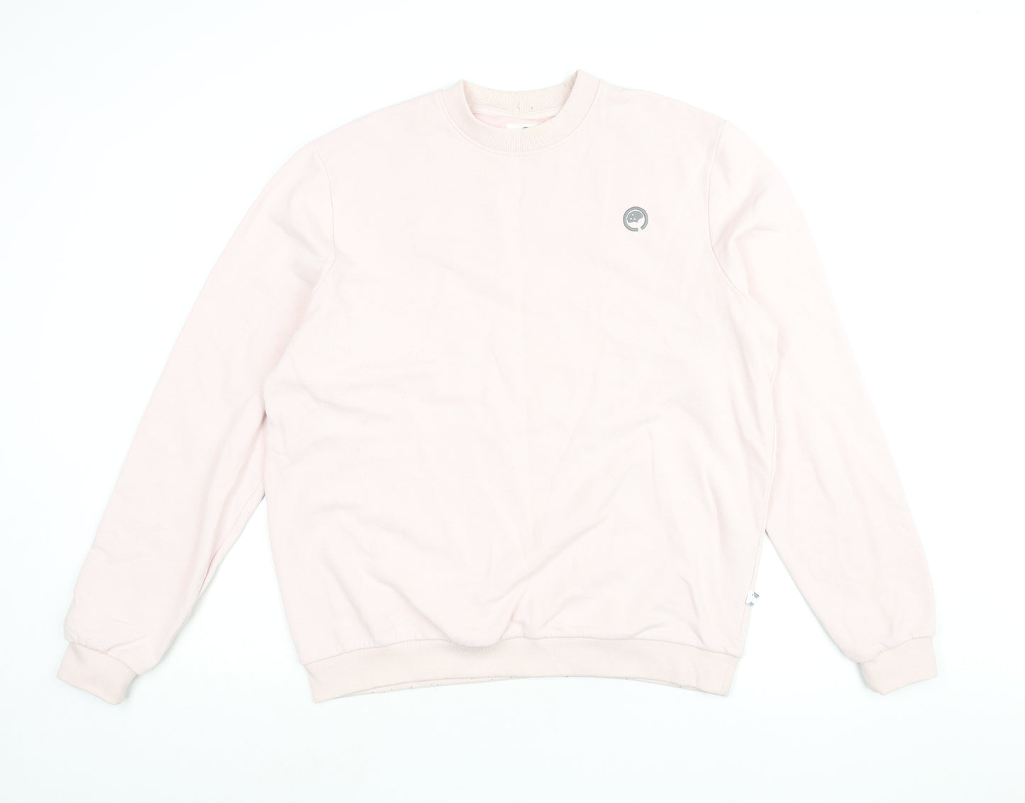 Ocean Laundry Womens Pink Cotton Pullover Sweatshirt Size L Pullover - Logo