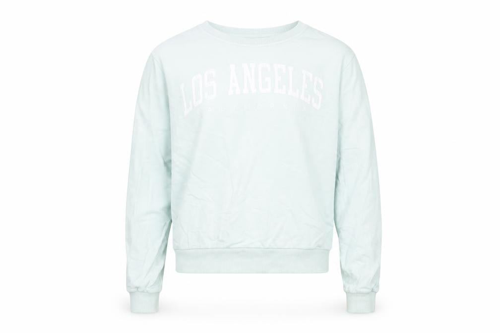 M&Co Girls Blue Cotton Pullover Sweatshirt Size 13 Years Pullover - Los Angeles California