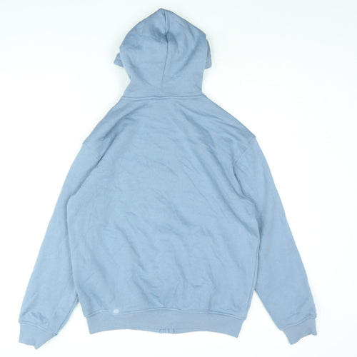 H&M Mens Blue Polyester Full Zip Hoodie Size S